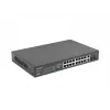Lanberg RSFE-16P-2C-150 nespravovaný PoE+ prepínač, 16x 10/100 PoE+, 2x Gigabit Combo, 150 W, 1U rack
