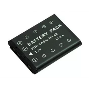 Nabíjateľná batéria Extra Digital NP-80 / NP-82 3,7V 1200mAh pre fotoaparáty a prenosné zariadenia
