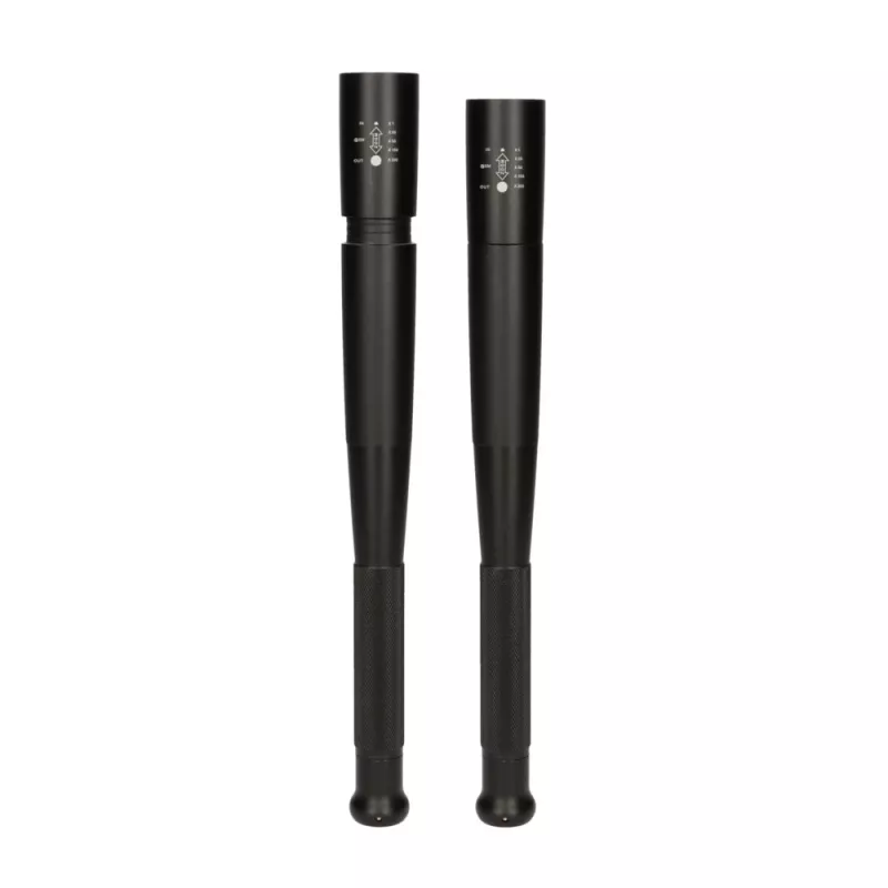 Ručná baterka Extralink EX.30851, SMD LED 10W, hliníkové puzdro, AA 1,5 V, 290×30×30 mm, čierna