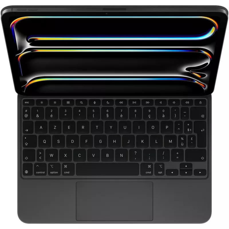 Apple Magic Keyboard AZERTY francúzska čierna – bezdrôtový trackpad