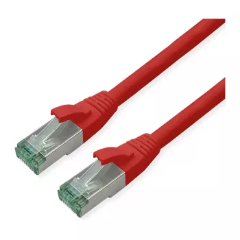 Sieťový kábel ROLINE Recycled Material 21.45.3216 RJ-45 Cat6a 7 m červený