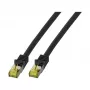 EFB-Elektronik RJ45 patch kábel Cat.6A S/FTP LSZHCat.7 surový kábel čierny 2m výrobca: EFB Elektronik (MK7001.2B)