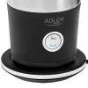 Automatický šľahač mlieka Adler AD 4497 – nerez, 600W, 120 ml peny / 300 ml ohrev, teplé & studené