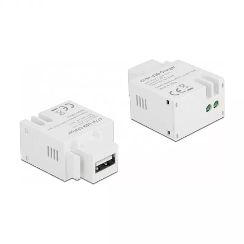 Keystone modul USB Type-A nabíjací konektor DeLOCK 87791