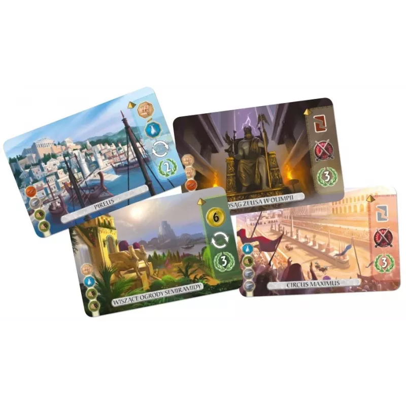Dosková hra 7 WONDERS OF THE WORLD – DUEL (POĽSKÁ VERZIA)