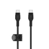 Belkin BOOSTCHARGE PRO Flex USB kábel 1 m USB 2.0 USB C čierny (CAB011BT1MBK)