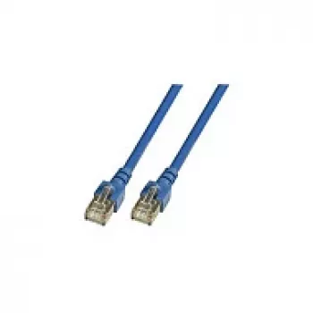 EFB-Elektronik RJ45 patch kábel Cat.5e SF/UTP PVC CCA modrý 5m Výrobca: EFB Elektronik (K5459.5)