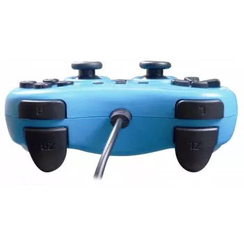 Káblový ovládač SUBSONIC SA5488-1 Neon Blue — pre Nintendo Switch, káblové pripojenie