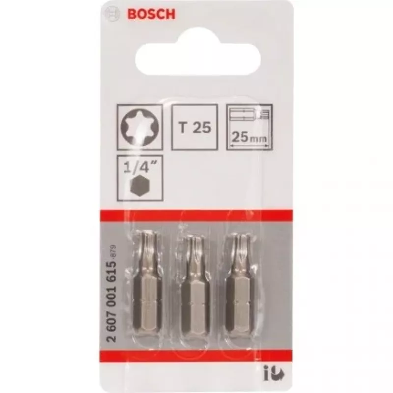 Bosch 2 607 001 615 skrutkovací bit 3 ks