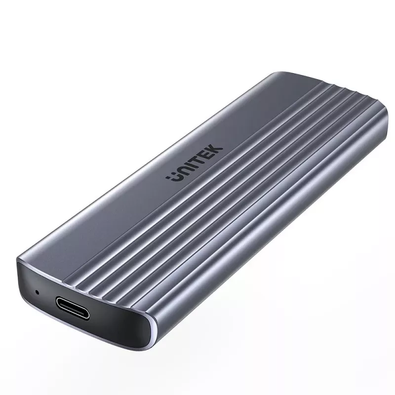 M.2 puzdro na disk - Unitek S1241B01 1x M.2 NVMe USB-C 10Gbps