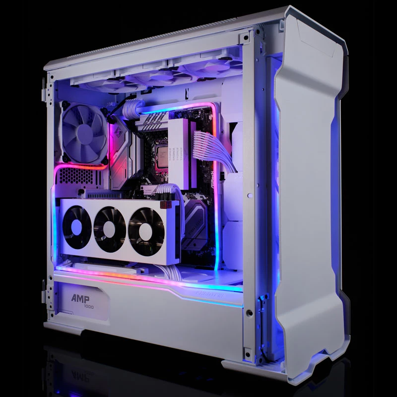 LED pásik PHANTEKS PH-NELEDKT_M1_WT01 — univerzálny 1000 mm, 5 V, 10,5 W, biely