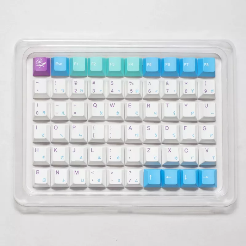 Ducky x MK Frozen Llama sada klávesových krytiek