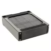 Radiátorový blok Aqua-Computer 33701 — hliník/meď/nerez, 160×140×40 mm, strieborný