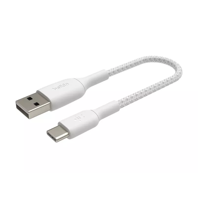 USB kábel Belkin CAB002BT0MWH 0,15 m USB A USB C biely