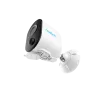Reolink Argus B330 (BWC2K02SP) bezpečnostná IP kamera Wi-Fi na batériu so solárnym panelom, 5 MP 2880x1616, IP65, farebné nočné videnie, do interiéru aj exteriéru, biela