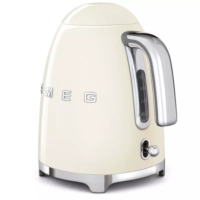Rýchlovarná kanvica Smeg 1.7L 2400W Cream