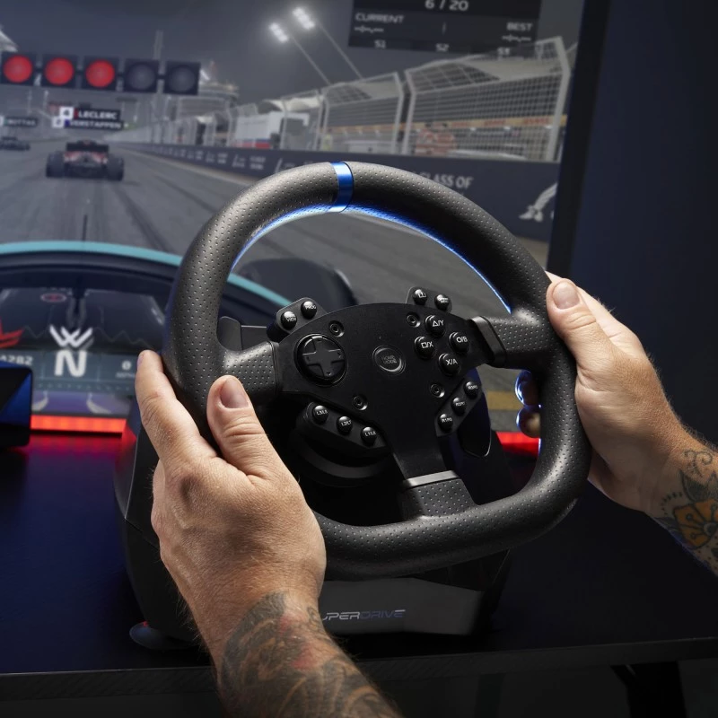 Volant + pedále Subsonic SA5640-NG čierny PC PlayStation 4 Xbox One