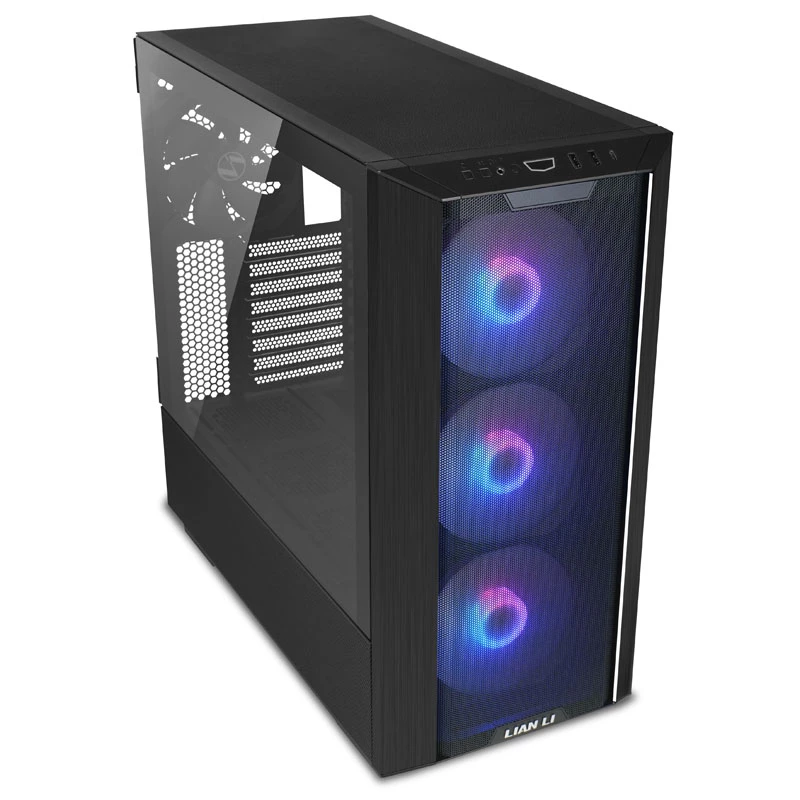 Lian Li LANCOOL III Midi-Tower čierna, priehľadná
