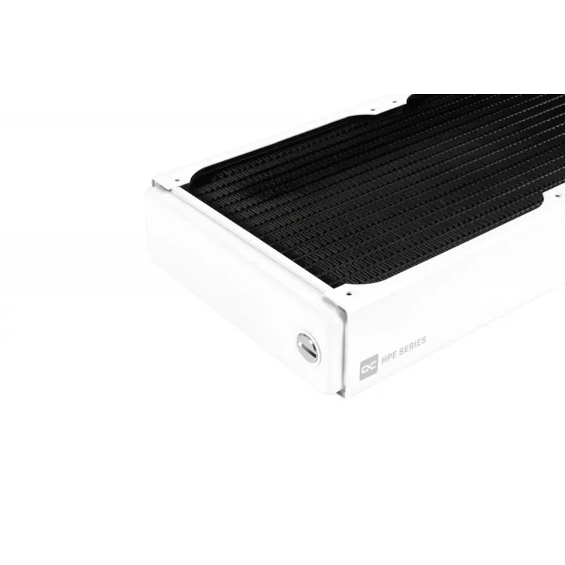 Alphacool NexXxoS HPE-45 Full Copper 10227 radiátor, 360 mm, biela/čierna