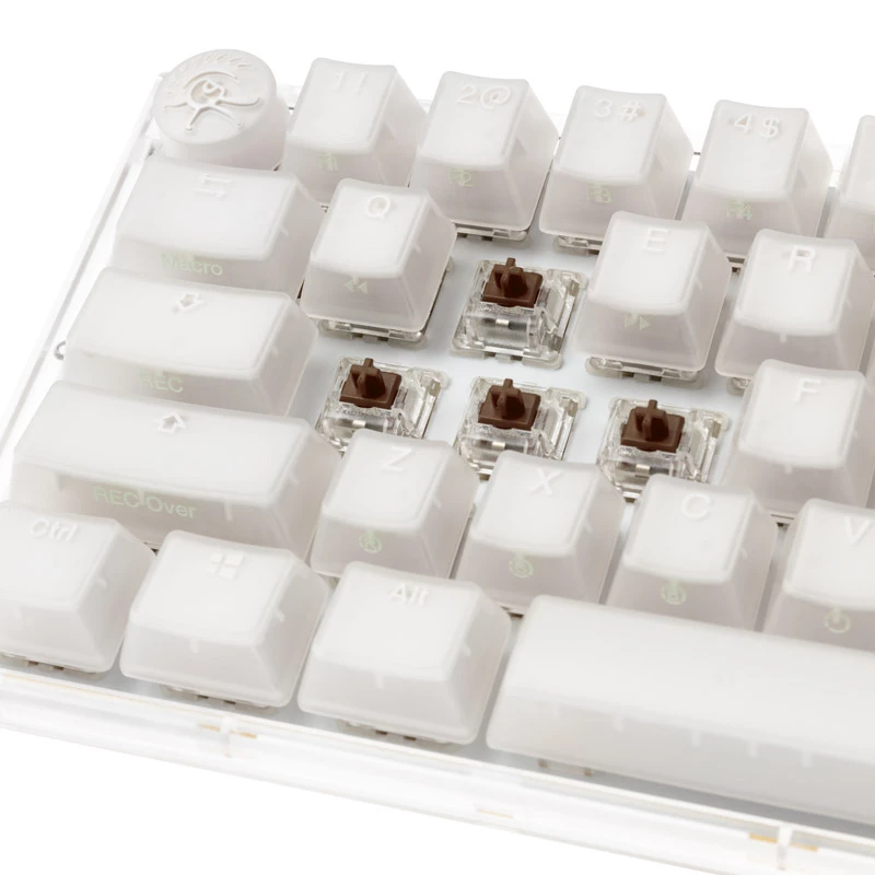 Ducky One 3 Aura White SF klávesnica Gaming USB QWERTY US International