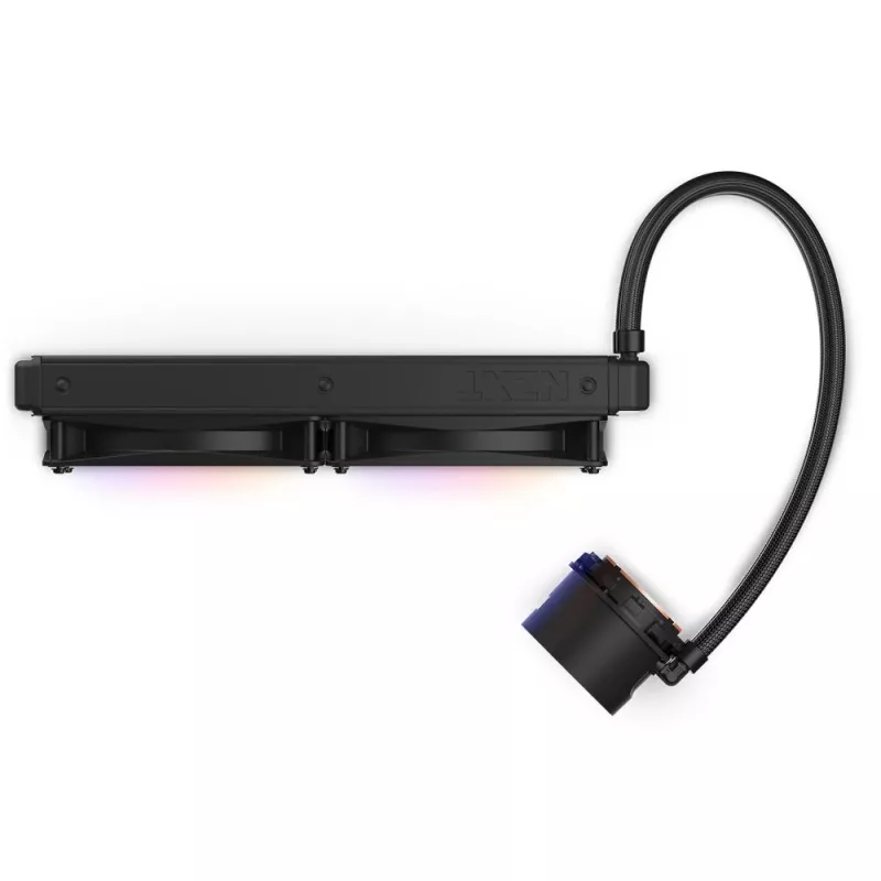All-in-One kvapalinový chladič NZXT Kraken 280 RGB 14 cm čierny