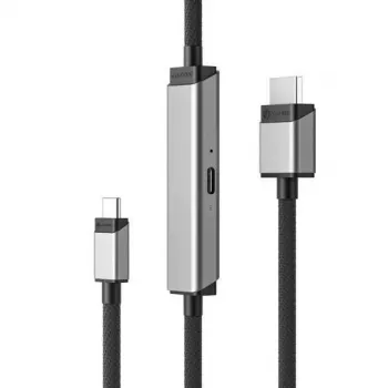 ALOGIC ULCHDPD01-SGR videokábel adaptér 1 m USB Type-C HDMI + USB strieborná