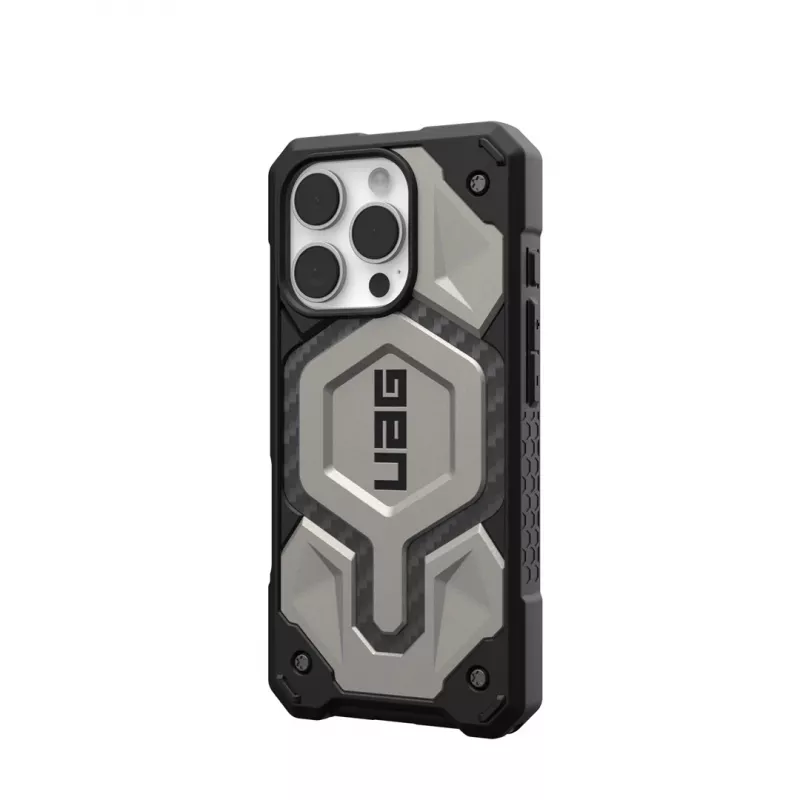 Urban Armor Gear Monarch Pro puzdro na telefón 16 cm (6,3) kryt Titanium