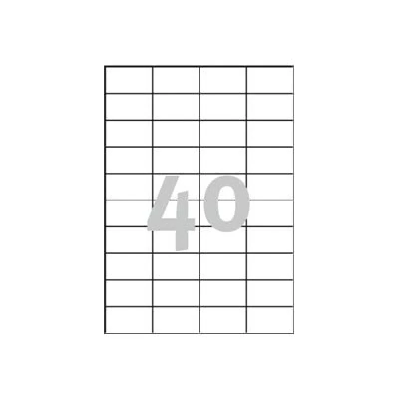 Avery Zweckform 3651 Univerzálne etikety 52,5 x 29,7 mm 100 listov biele
