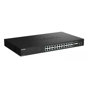 D-Link 28-portový 2.5G Multi-Gigabit Smart Managed switch so 4 x 10G SFP+ portami