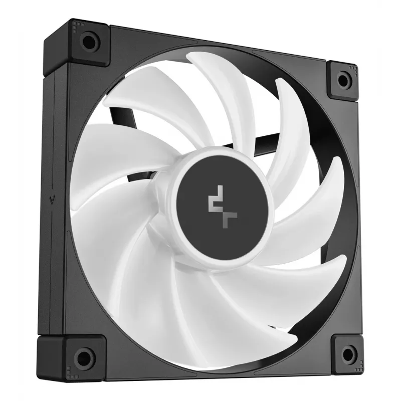 DeepCool FD12 ARGB R-FD12-BKAPN3-G ventilátory do skrinky, 120 mm (120x120x25), 12 V, balenie 3 ks, čierne
