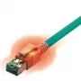 EasyLan 442626,100 - 1 m - Cat6a - S/FTP (S-STP) - RJ-45 - RJ-45 - tyrkysová