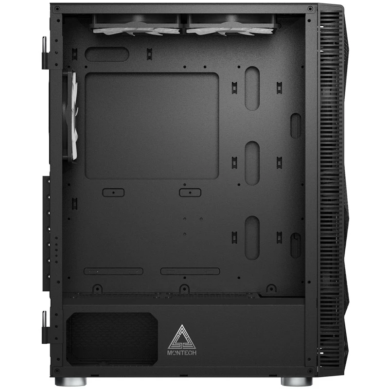 MONTECH X3 X3MESH-BK MIDI-Tower skriňa čierna Mesh PC skriňa