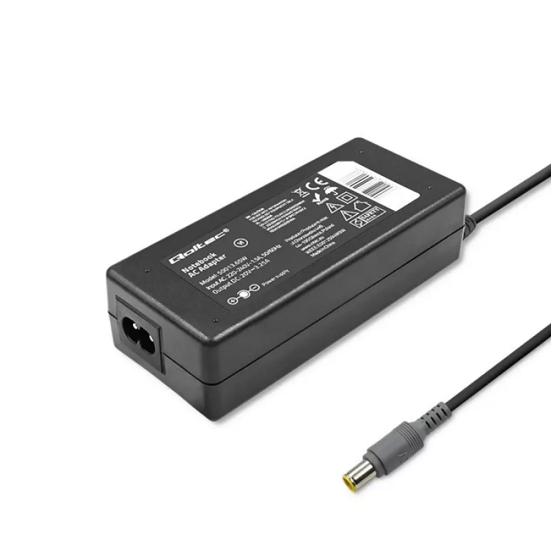 Qoltec napájací zdroj pre IBM 65W 3,52A 20V 7,9x5,5 + Pin IBM 50013.65W