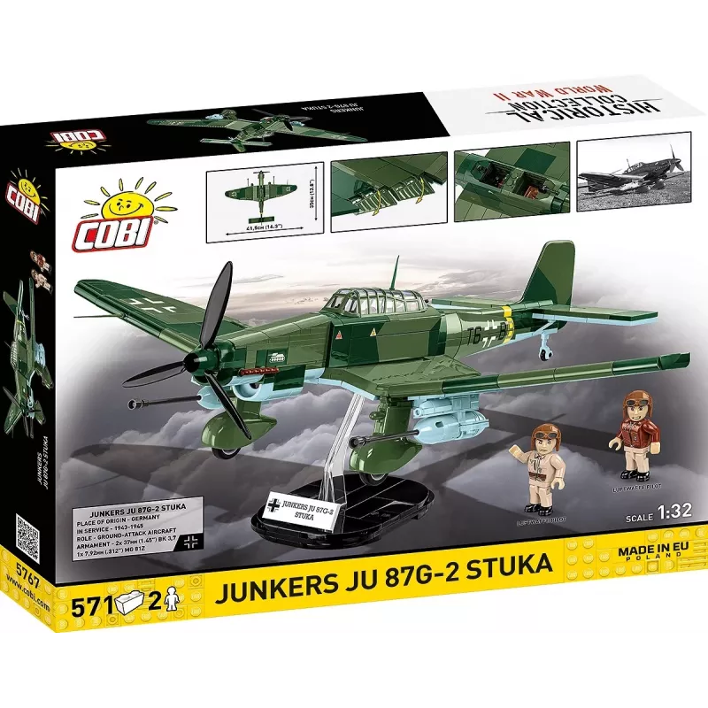 Stavebnica Cobi Blocks Junkers JU 87G-2 Stuka 571 diel
