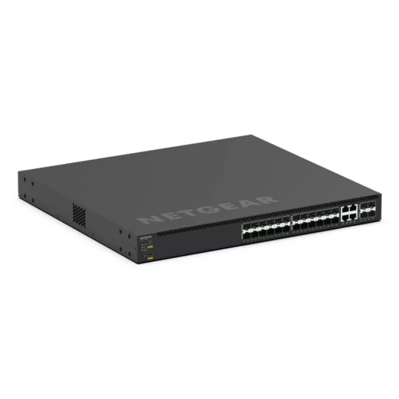 NETGEAR MSM4328F managed L3 10G Ethernet (100/1000/10000) 1U čierny