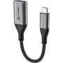 Alogic Super Ultra – USB adaptér – 24-pin USB-C (M) na USB Type-A (F) – USB 3.1 Gen 1 – 15 cm – Space Grey (ULCAA-SGR)