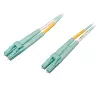 Tripp 2M 10Gb/100Gb duplex multimódový 50/125 OM4 LSZH optický patch kábel LC/LC aqua 2 metre - patch kábel - LC multimódový (M)