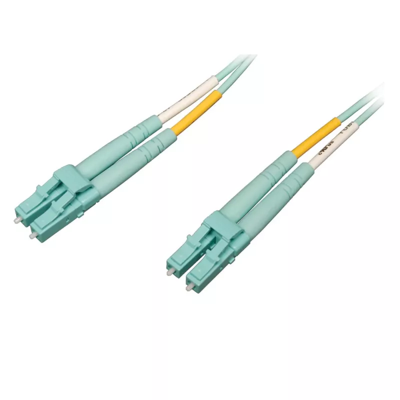 Tripp 2M 10Gb/100Gb duplex multimódový 50/125 OM4 LSZH optický patch kábel LC/LC aqua 2 metre - patch kábel - LC multimódový (M)