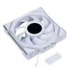 Lian Li UNI FAN SL-INF Wireless ventilátor do skrinky, ARGB, PWM, 120 mm, balenie 3 ks s ovládačom, biely