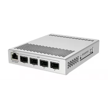 MikroTik | Switch | CRS305-1G-4S+IN | Web-managed | Desktop | 1 Gbps (RJ-45) počet portov 1 | SFP+ počet portov 4