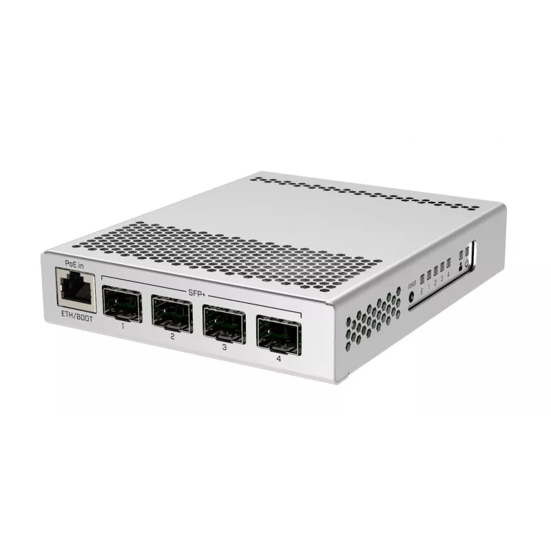 MikroTik | Switch | CRS305-1G-4S+IN | Web-managed | Desktop | 1 Gbps (RJ-45) počet portov 1 | SFP+ počet portov 4