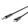 Belkin kábel Lightning na konektor slúchadiel - Lightning samec na stereo mini konektor samec - 91.4 cm - čierny - pre Apple iPhone (Lig