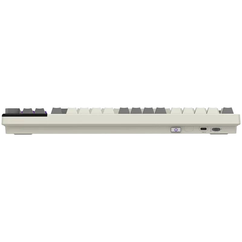 LORGAR KBP70TKLW, bezdrôtová TKL mechanická herná klávesnica Pro, béžová, EN-layout