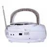 Blaupunkt BB7-WH prenosný stereo systém digitálny 2,4 W FM sivý MP3 prehrávanie