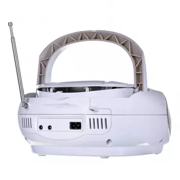 Blaupunkt BB7-WH prenosný stereo systém digitálny 2,4 W FM sivý MP3 prehrávanie