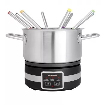 Elektrické fondue Gastroback 42568 1,8 l 8 osôb čierna nerez