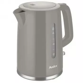 Rýchlovarná kanvica Amica 1,7 l 2200 W sivá