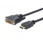 Vivolink PROHDMIDVI3 videokábel adaptér 3 m HDMI DVI-D čierny