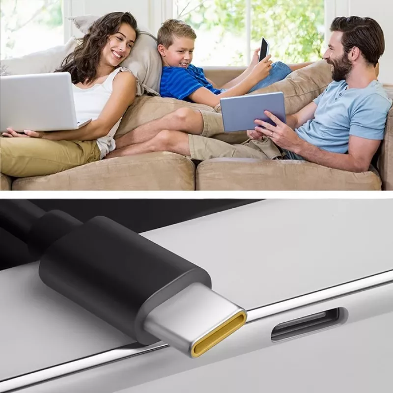 Qoltec 52386 GaN POWER PRO nabíjačka | 1xUSB-C | 65W | 5-20V | 3-3,25A | čierna