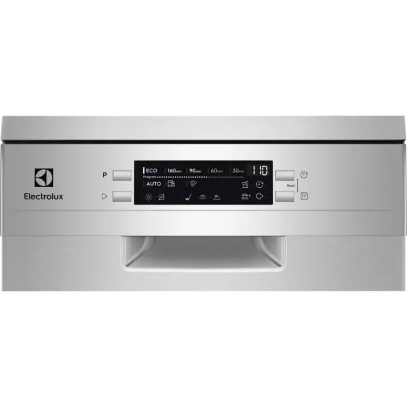 Electrolux ESA63210SX voľne stojaca umývačka riadu 45 cm, 10 súprav, AirDry, 46 dB, energetická trieda E, nerezová oceľ